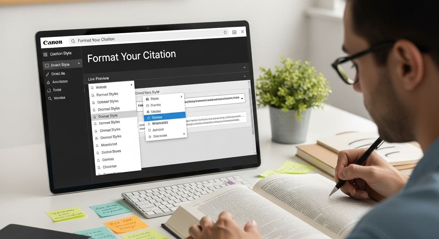 direct citation formatting