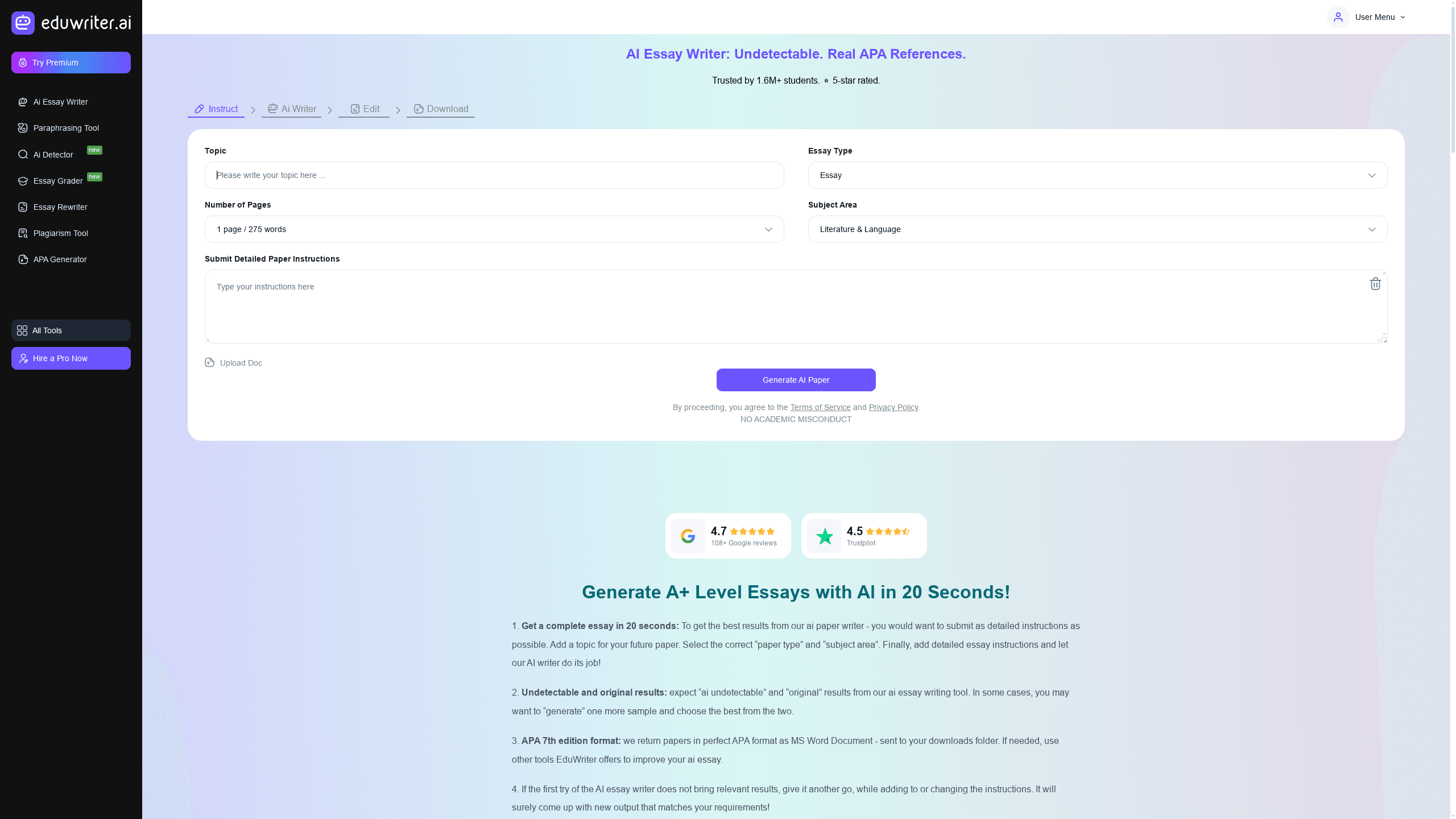 Product Screenshot