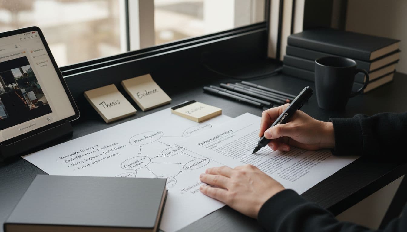 essay planning research