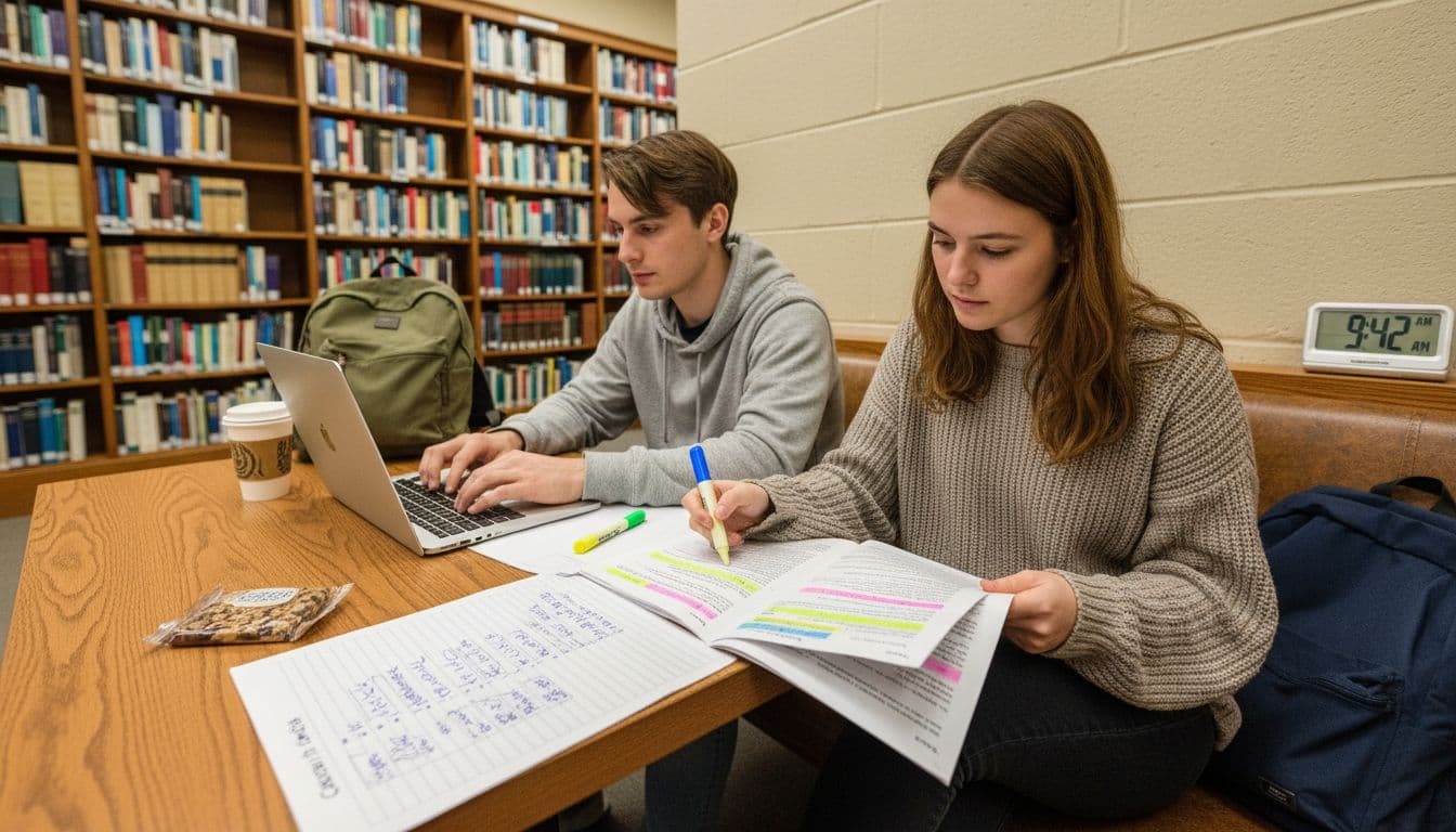 Students contrasting essay structure approaches