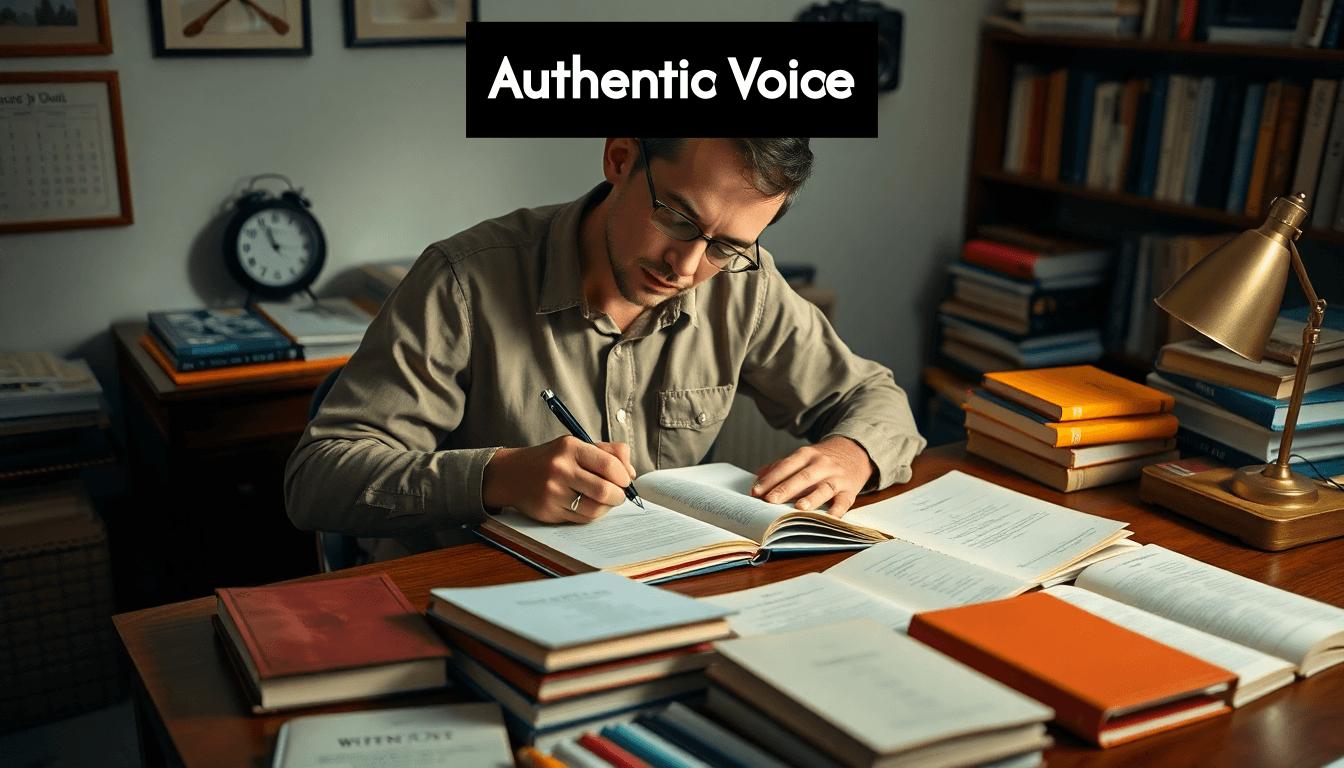 Person writing