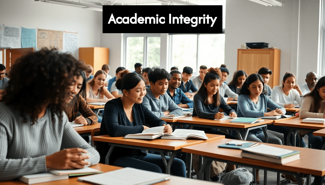 Classroom discussion on integrity